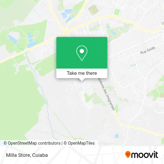 Milla Store map