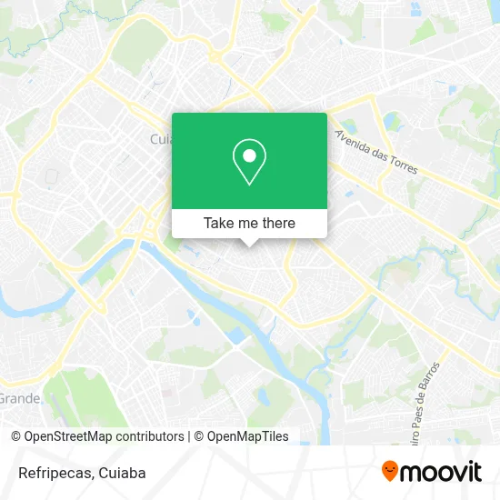 Refripecas map