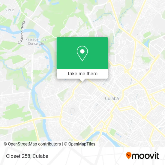 Closet 258 map