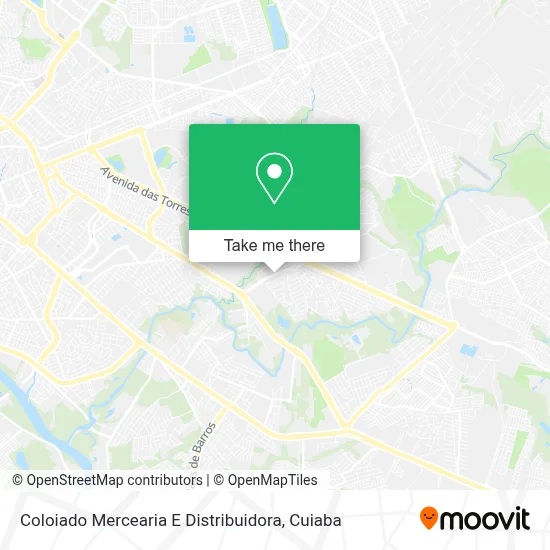 Coloiado Mercearia E Distribuidora map