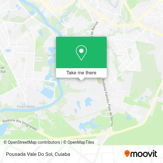 Pousada Vale Do Sol map