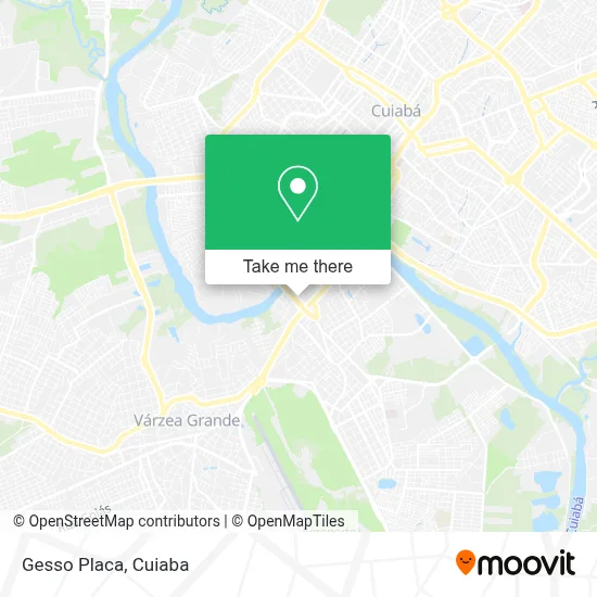 Gesso Placa map