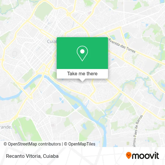 Recanto Vitoria map
