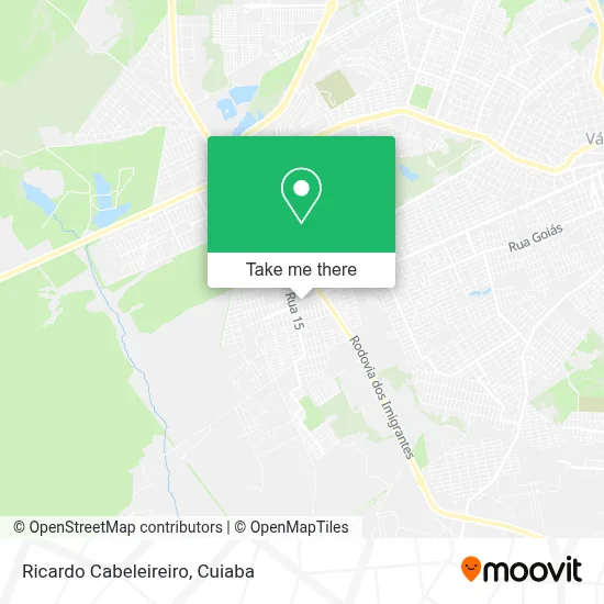 Ricardo Cabeleireiro map