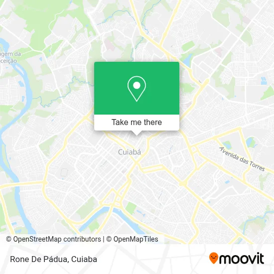 Rone De Pádua map