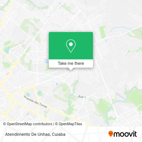 Atendimento De Unhas map