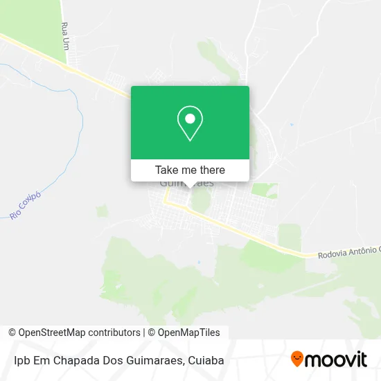 Ipb Em Chapada Dos Guimaraes map