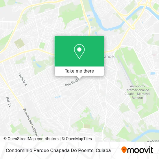 Condominio Parque Chapada Do Poente map