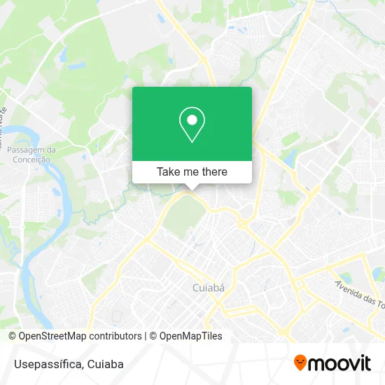 Usepassífica map