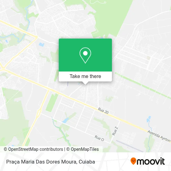 Praça Maria Das Dores Moura map