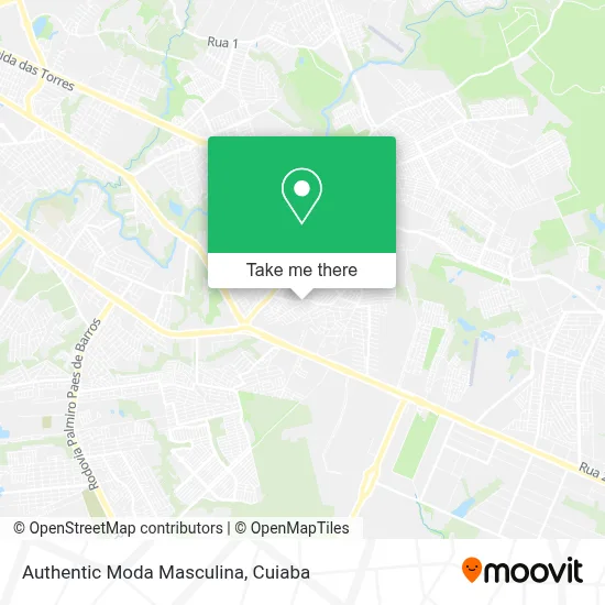 Authentic Moda Masculina map