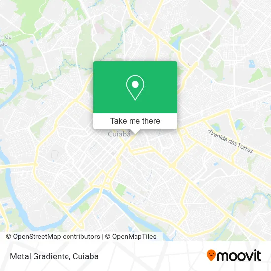 Metal Gradiente map