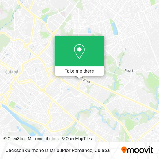 Jackson&Simone Distribuidor Romance map