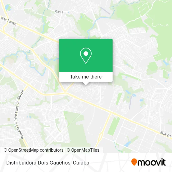 Distribuidora Dois Gauchos map