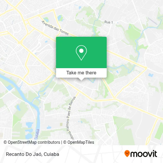 Recanto Do Jaó map