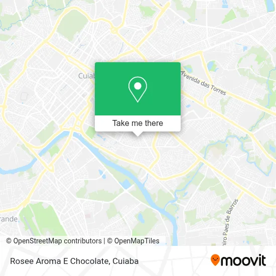 Rosee Aroma E Chocolate map