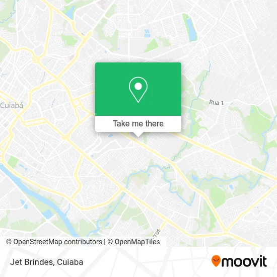 Jet Brindes map