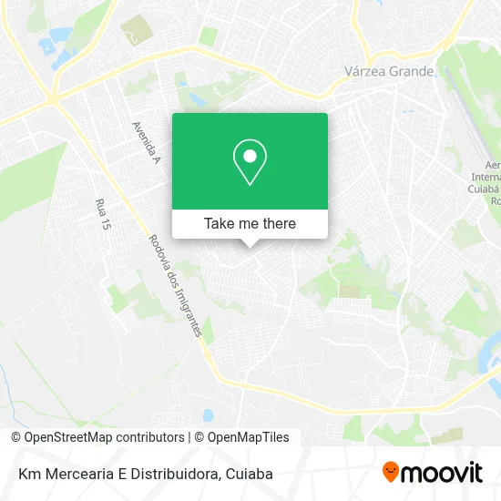 Km Mercearia E Distribuidora map