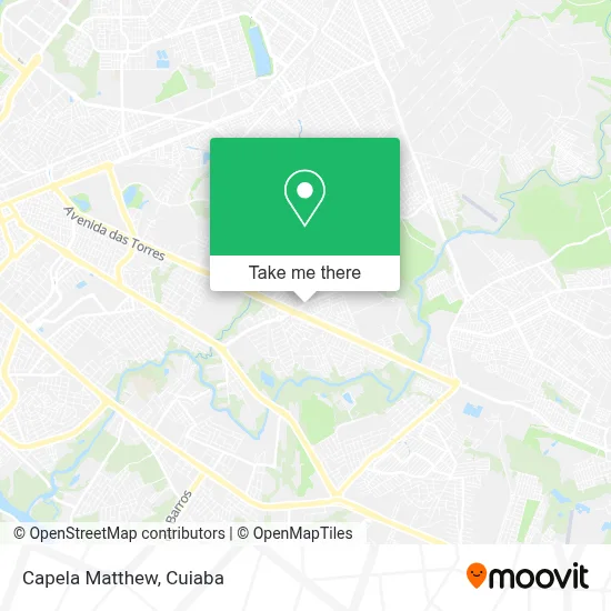 Capela Matthew map
