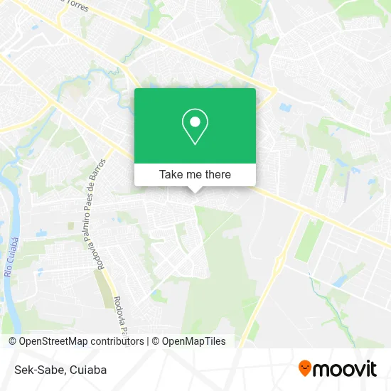 Sek-Sabe map