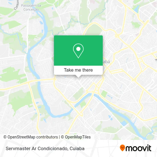 Servmaster Ar Condicionado map