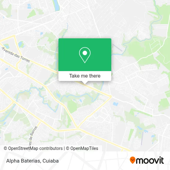 Alpha Baterias map