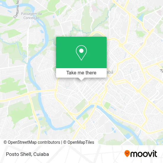 Posto Shell map