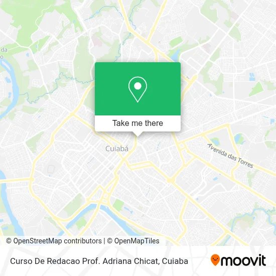 Curso De Redacao Prof. Adriana Chicat map