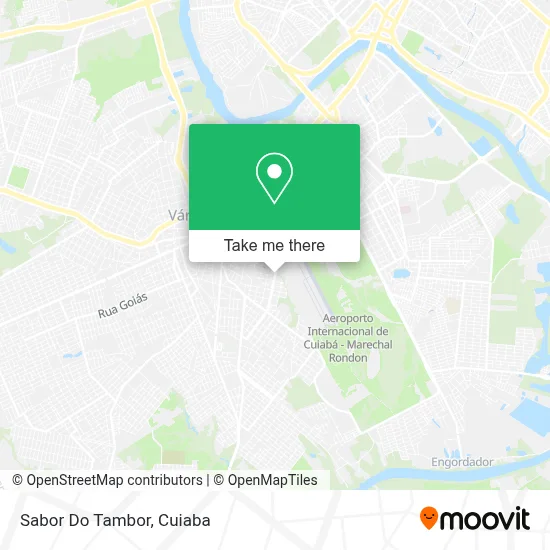 Sabor Do Tambor map
