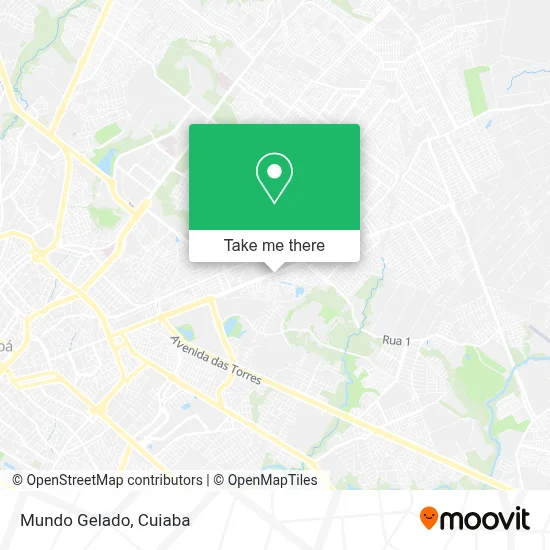 Mundo Gelado map