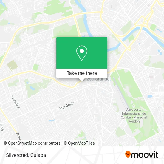 Silvercred map
