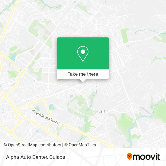 Alpha Auto Center map