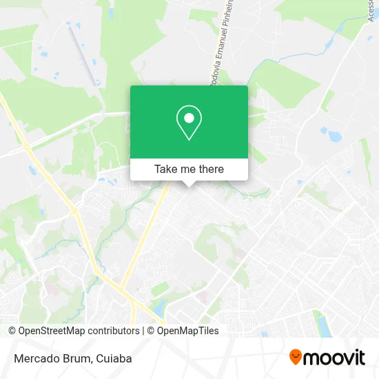 Mercado Brum map