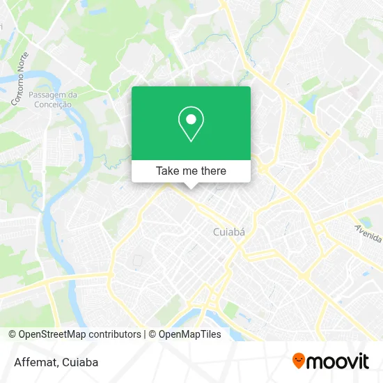 Affemat map