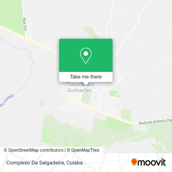 Complexo Da Salgadeira map