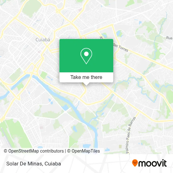 Solar De Minas map