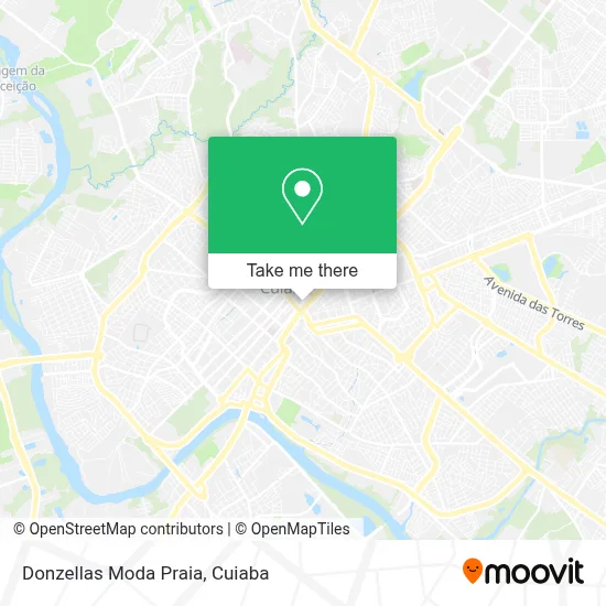 Donzellas Moda Praia map
