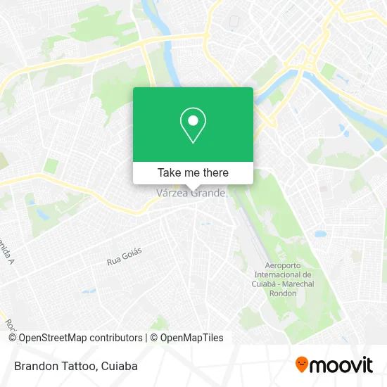 Brandon Tattoo map