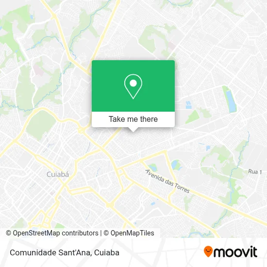 Comunidade Sant'Ana map