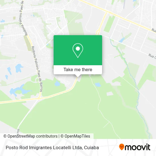 Posto Rod Imigrantes Locatelli Ltda map