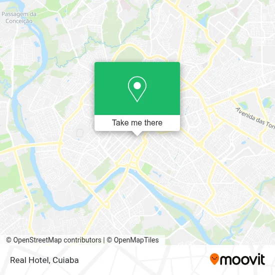 Hotel Real map