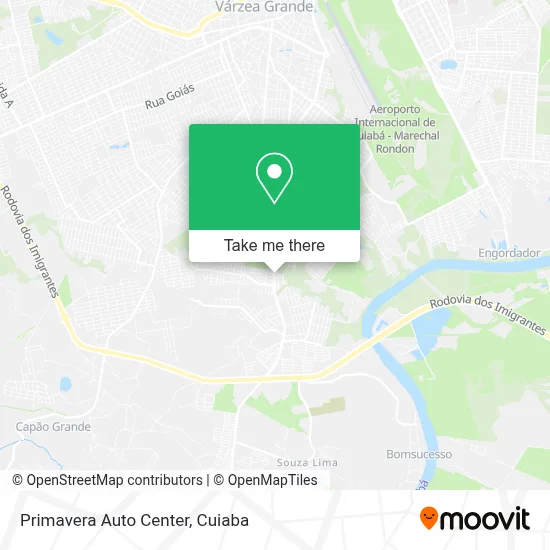 Primavera Auto Center map