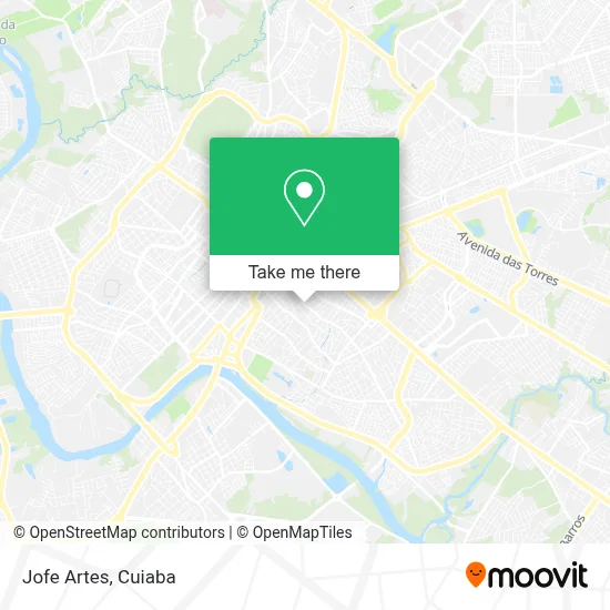 Jofe Artes map