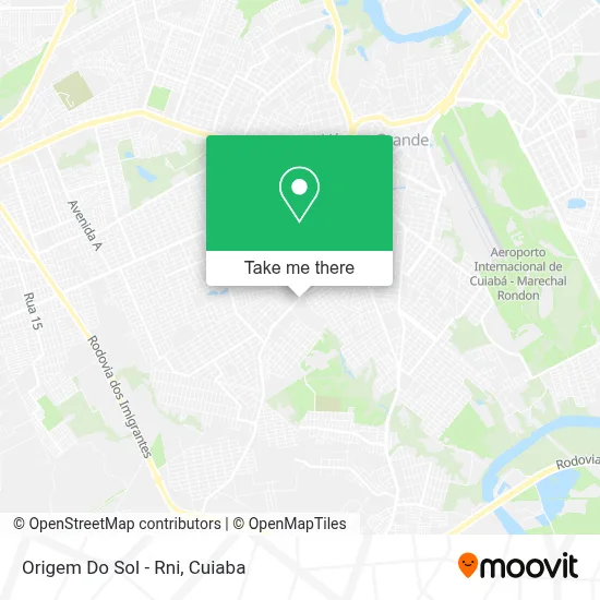 Origem Do Sol - Rni map