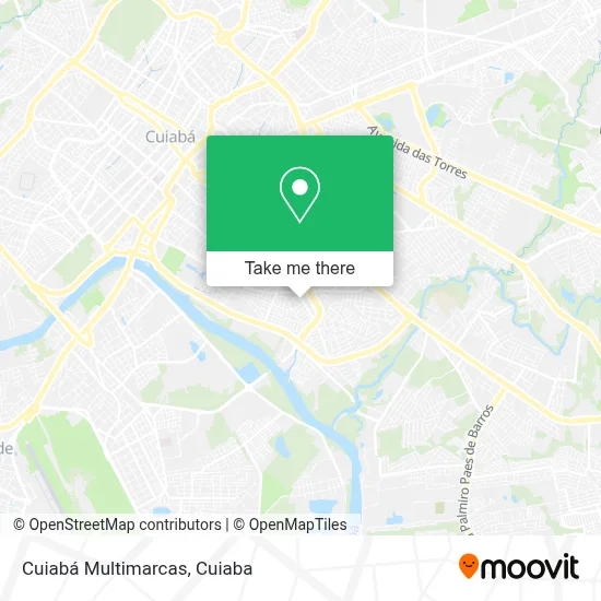 Cuiabá Multimarcas map