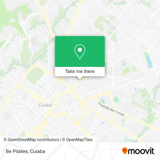 Be Pilates map