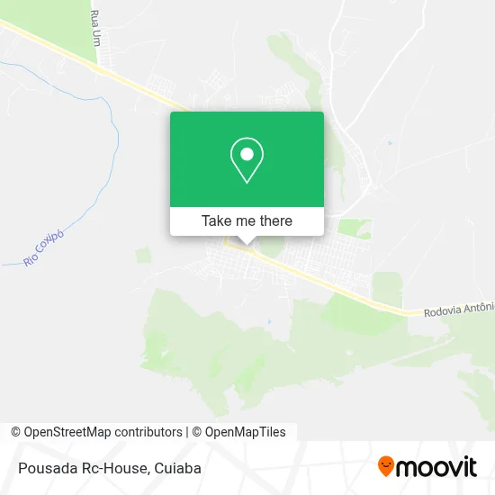 Pousada Rc-House map