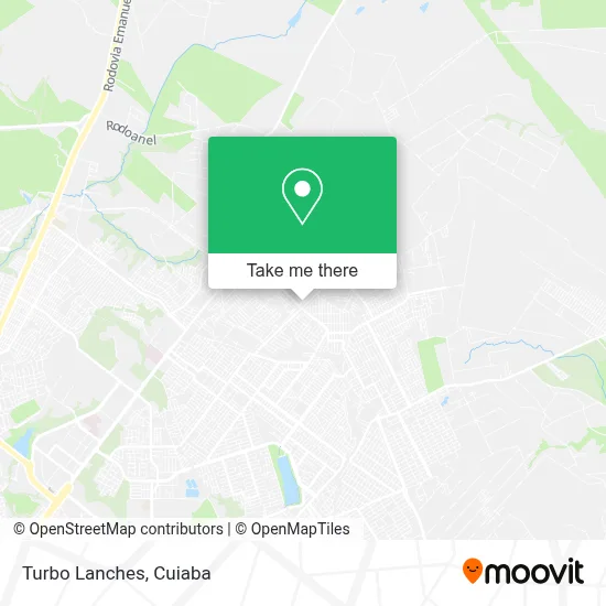Turbo Lanches map