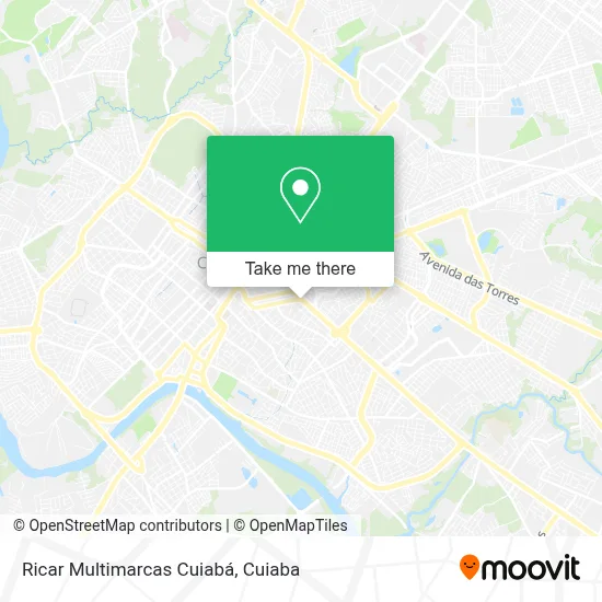 Ricar Multimarcas Cuiabá map