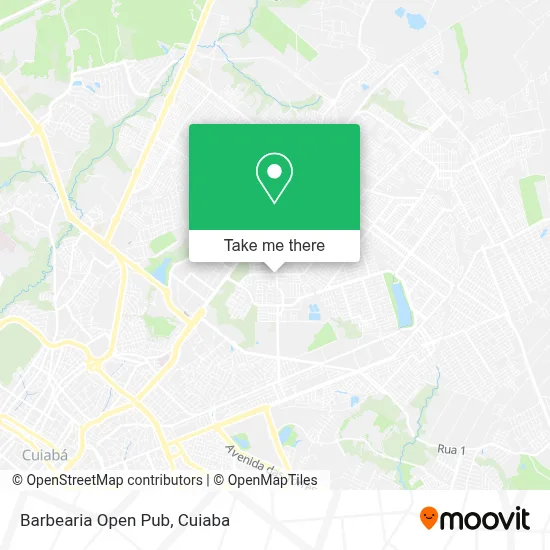 Barbearia Open Pub map